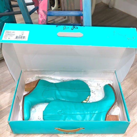 These Boots Were Made For Walkin’ Vintage Daisy JS Cowgirl Boots - Picture 4 of 15